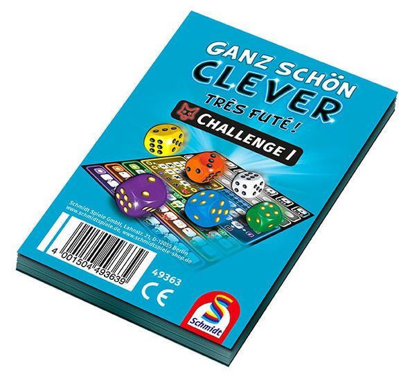 Schmidt Ganz schön clever challenge block német nyelvű kiegészítő kártya (18916183) Schmidt Ganz schön clever challenge block német nyelvű kiegészítő kártya (18916183)