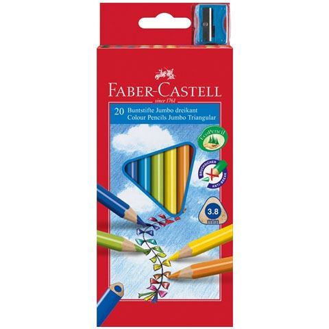 Faber-Castell Junior színes ceruza 20db-os, hegyezővel (116520) Faber-Castell Junior színes ceruza 20db-os, hegyezővel (116520)