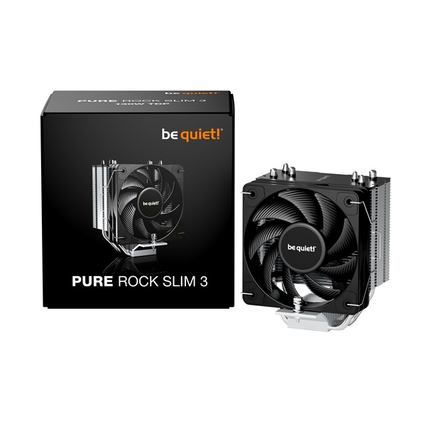 Be Quiet! PURE ROCK SLIM 3  AMD: AM4/AM5  Intel: 1851/1700  CPU Cooler