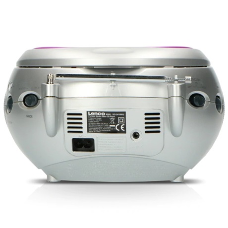 Lenco SCD-24 PURPLE CD-S RÁDIÓ