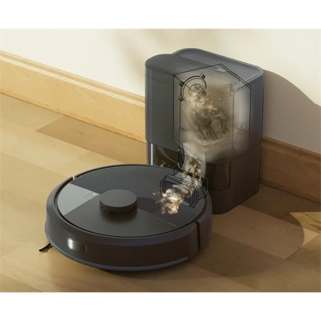 Irobot ROOMBA 105 COMBO + AUTOEMPTY DOCK BLACK Robotporszívó Fekete