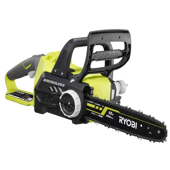 Ryobi OCS1830 18V One Plus™ szénkefe nélküli láncfűrész, akkumulátor és töltő nélkül  