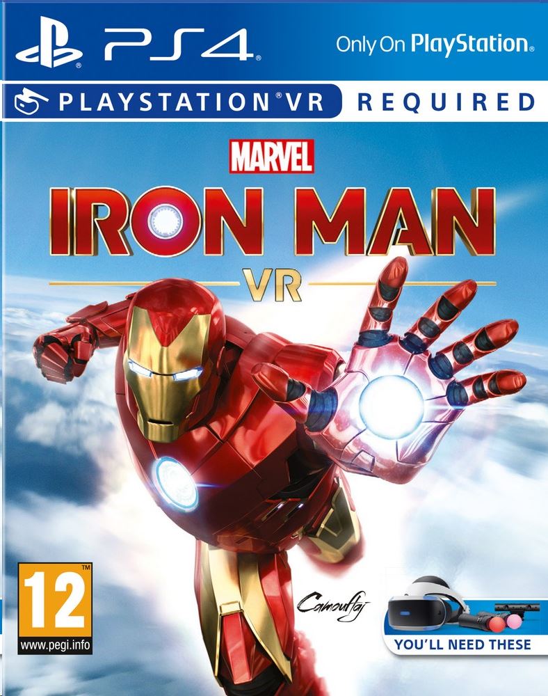 Marvel's Iron-Man VR (PS4) játékszoftver