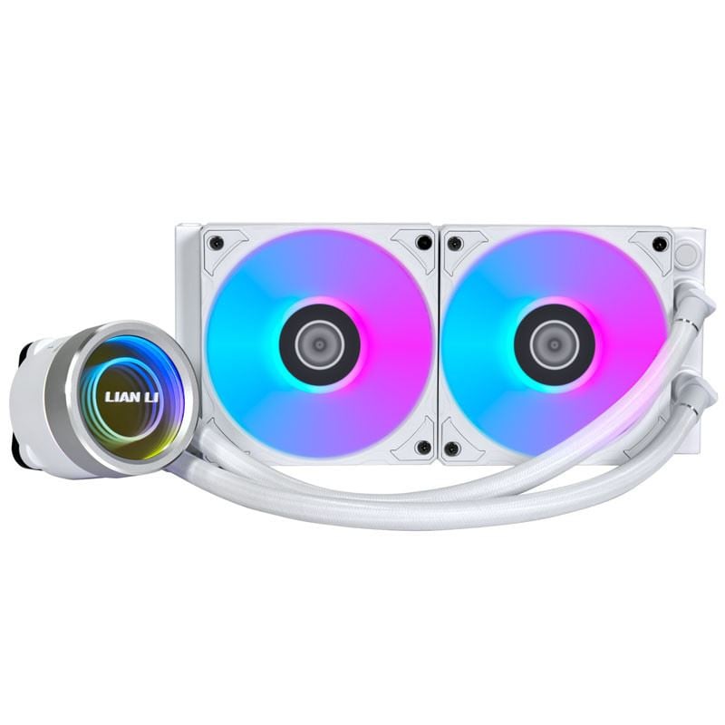 Lian Li Galahad II Trinity 240 univerzális CPU vízhűtés fehér  GA2T24W 