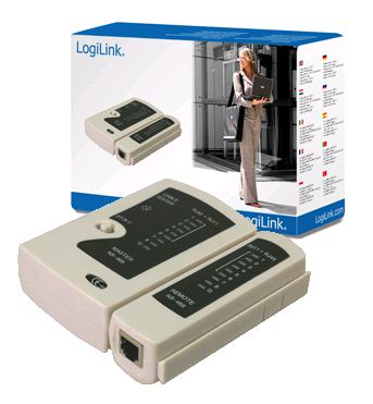 LogiLink Hálózati kábel tesztelő (WZ0010)