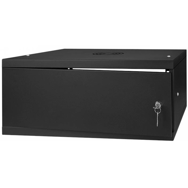 Stalflex 4U fali rack szekrény 19" 350mm fekete (RC19-4U-350MB)