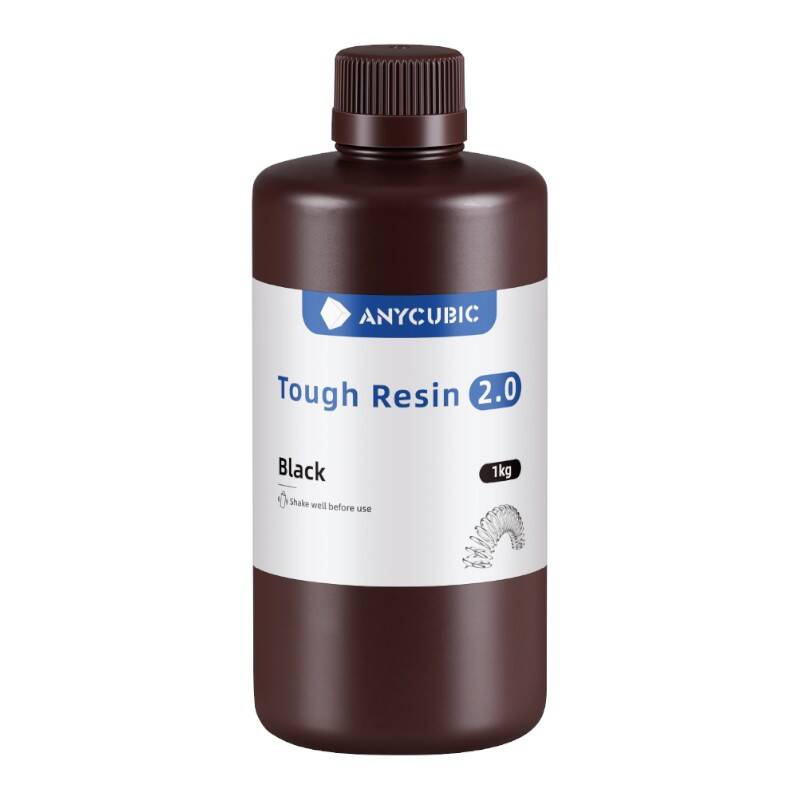 AnyCubic Tough Resin 2.0 gyanta Fekete 