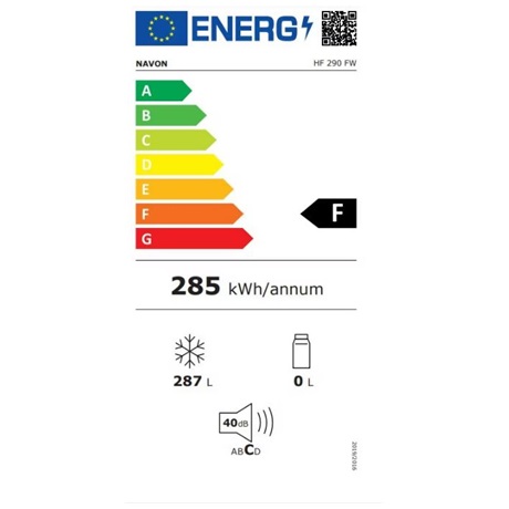 Navon HF 290 FW fagyasztóláda fehér
