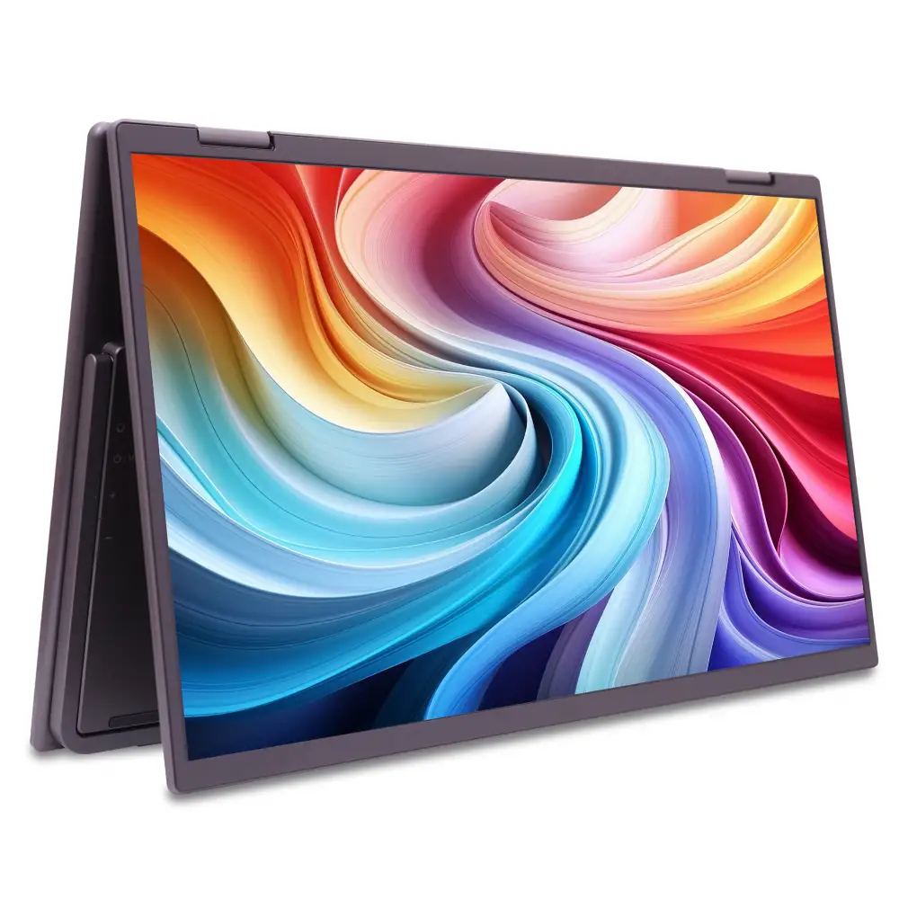 Acer 15.6" PD163Qbmiuux Monitor - 1920x1080, Full HD, LED, IPS, WEBCAM, Fekete