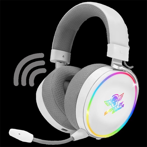 Spirit of Gamer Wireless MIC-XH1700W MultiPlatform mikrofon Fejhallgató Fehér Spirit of Gamer Wireless MIC-XH1700W MultiPlatform mikrofon Fejhallgató Fehér