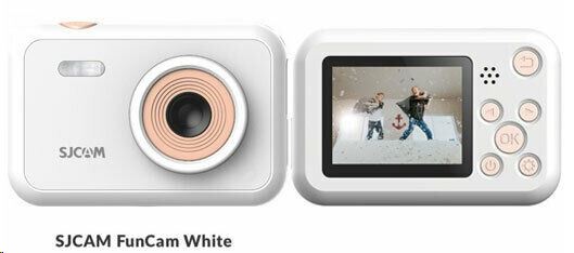 SJCAM FunCam hobbi kamera gyerekeknek fehér