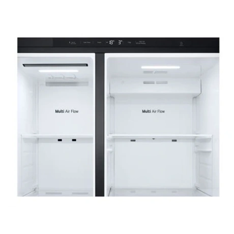 Lg GSLC41EPPE Side by Side hűtőszekrény Fekete - E energiaosztály