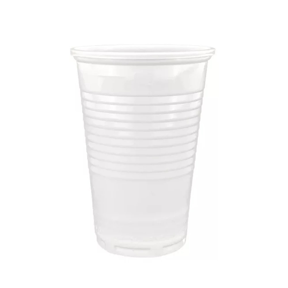 Pohár 2 dl műanyag 100 db/csomag átlátszó (8299)