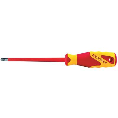 Gedore VDE 2163 TX T10 Torx csavarhúzó Méret T 10 Penge hossz: 60 mm Gedore VDE 2163 TX T10 Torx csavarhúzó Méret T 10 Penge hossz: 60 mm