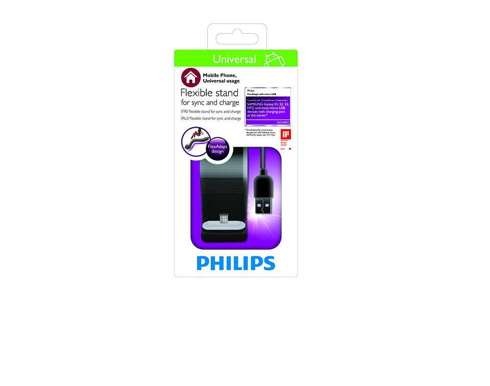 Philips DLC2407U/10 szinkronizáló és töltő kábel