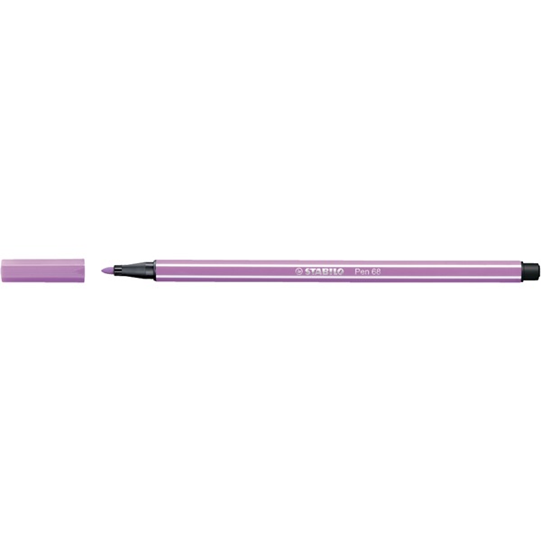 Rostirón, 1 mm, STABILO "Pen 68", pasztell-lila Rostirón, 1 mm, STABILO "Pen 68", pasztell-lila