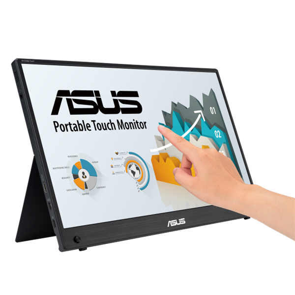 ASUS MB16AMTR ZenScreen hordozható touch monitor 15.6" IPS ASUS MB16AMTR ZenScreen hordozható touch monitor 15.6" IPS