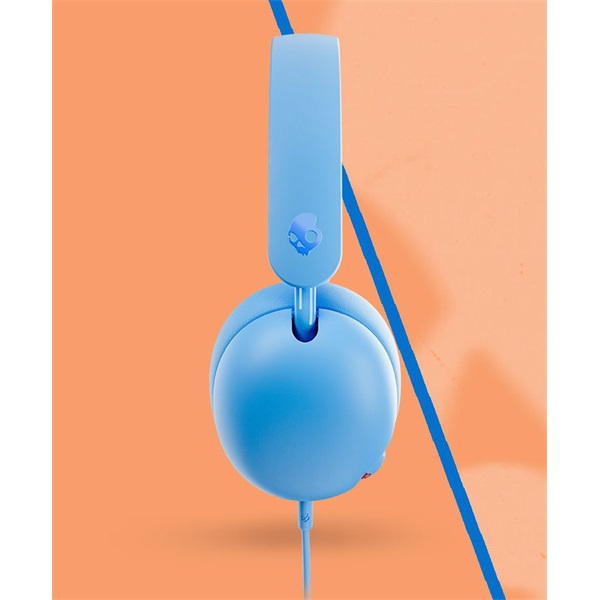 Skullcandy S6KAY-R740 Grom kék vezetékes mikrofonos gyerek fejhallgató Skullcandy S6KAY-R740 Grom kék vezetékes mikrofonos gyerek fejhallgató