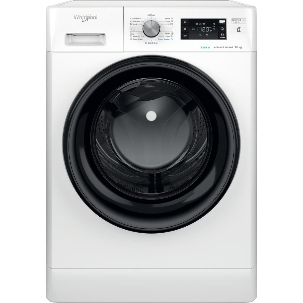 Whirlpool FFB 10469 BV EE Elöltöltős mosógép - 10 kg, 1400 ford./perc, A Energiaosztály, 6. Érzék technológia, Steam Refresh Whirlpool FFB 10469 BV EE Elöltöltős mosógép - 10 kg, 1400 ford./perc, A Energiaosztály, 6. Érzék technológia, Steam Refresh