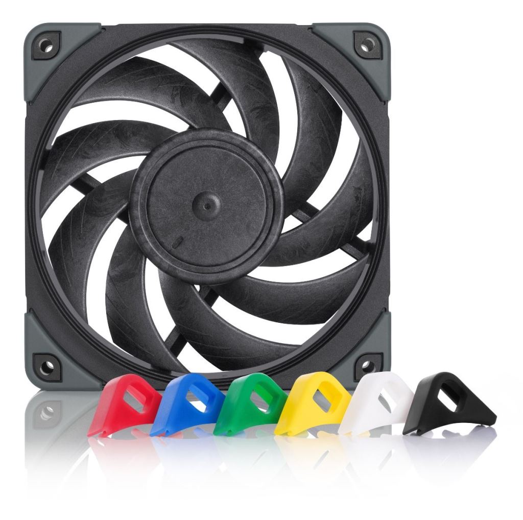 Noctua NF-A12x25 PWM chromax.black.swap hűtő ventilátor 12cm
