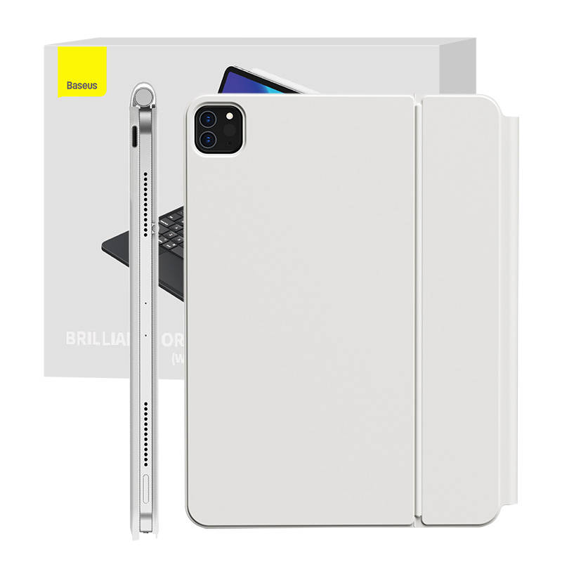 Keyboard Case Pro Baseus Brilliance for iPad 12.9" (2018/2020/2021) (white) Keyboard Case Pro Baseus Brilliance for iPad 12.9" (2018/2020/2021) (white)