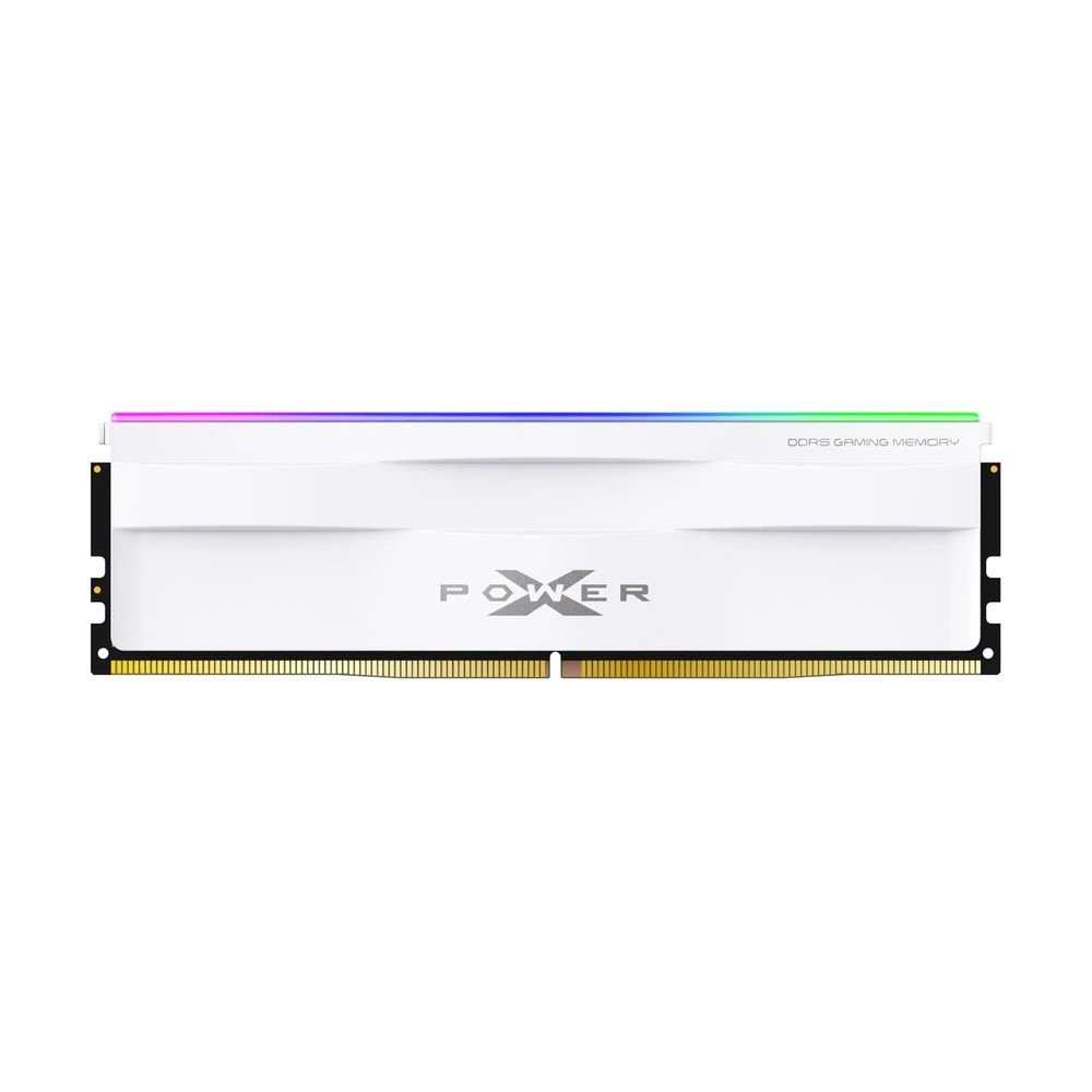 Silicon Power 64GB DDR5 6000MHz Kit(2x32GB) XPower Zenith Gaming RGB Memória Fehér