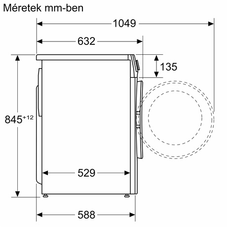 Bosch WGG244Z4BY MOSÓGÉP ELÖLTÖLTŐS
