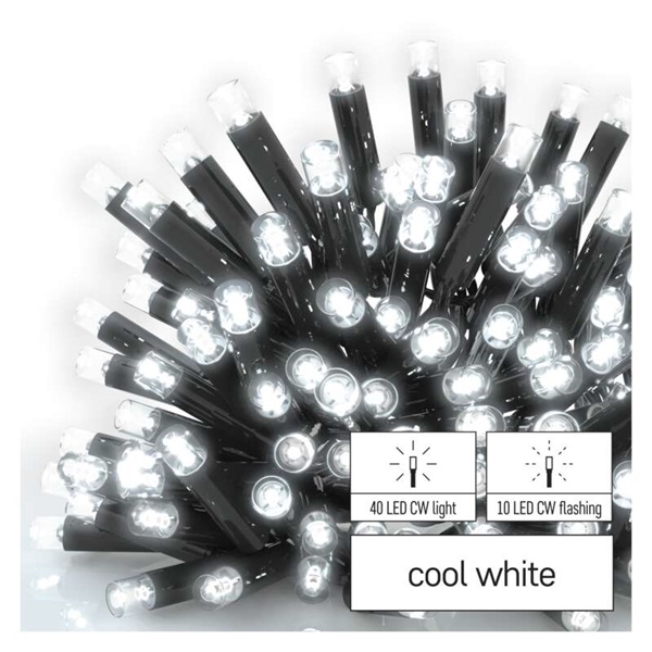 Emos D2CC03 jégcsap VILL 50LED IP44 hidegfehér CNT PRO - fényfüzér Emos D2CC03 jégcsap VILL 50LED IP44 hidegfehér CNT PRO - fényfüzér