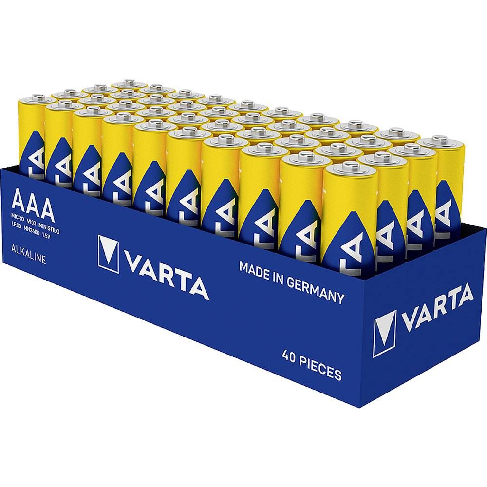 Varta AAA Alkáli Elem 40db/csomag
