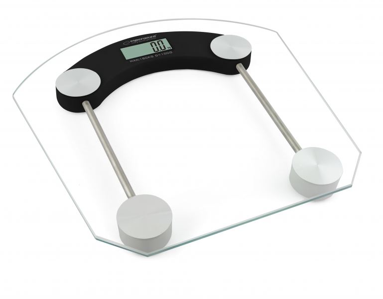 Esperanza Pilates fürdőszobai mérleg fekete (EBS008K) Esperanza Pilates fürdőszobai mérleg fekete (EBS008K)