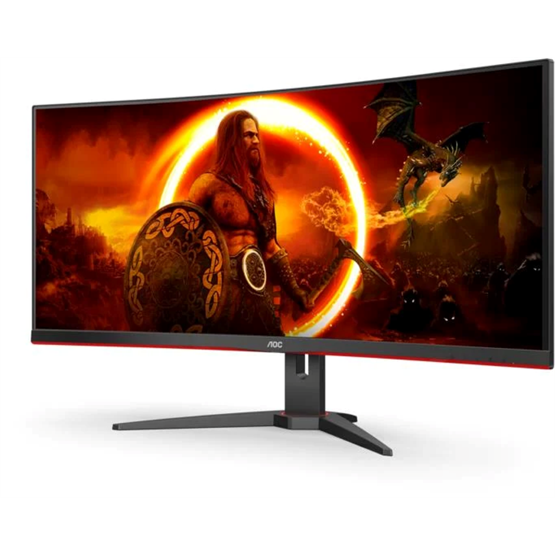  AOC 34" CU34G2XE/BK AdaptiveSync 1500R VA Monitor