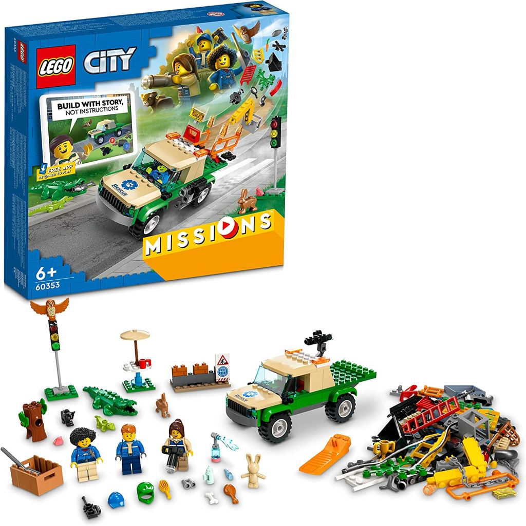 Lego City Vadállat mentő küldetések (60353)