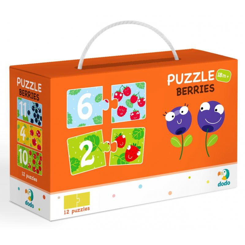 Dodo Duo Gyümölcsök 2X12db-os puzzle (DOP300116) Dodo Duo Gyümölcsök 2X12db-os puzzle (DOP300116)