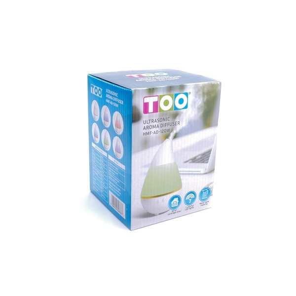 TOO HMF-AD-120W ultrahangos illóolaj párásító fehér