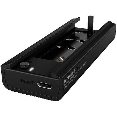 RaidSonic ICY BOX IB-180MC-C31 külső M.2 NVMe/SATA SSD ház fekete RaidSonic ICY BOX IB-180MC-C31 külső M.2 NVMe/SATA SSD ház fekete