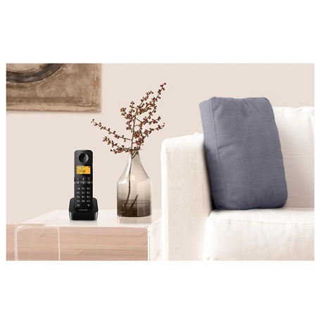Philips D2601B/53 DECT TELEFON fekete 550mAh