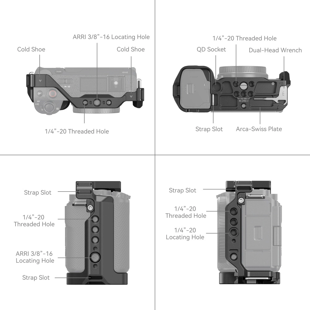 SMALLRIG Cage for Sony ZV-E1 