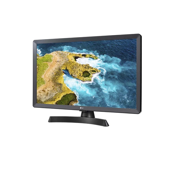 24" LG 24TQ510S-PZ LCD Smart TV-monitor fekete