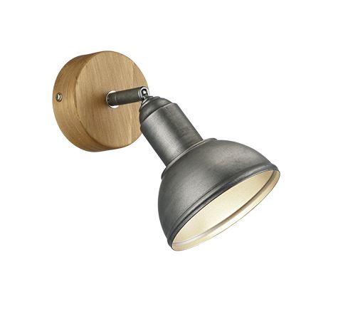 Trio 803400167 Delhi 40W E14 antik nikkel spot lámpatest