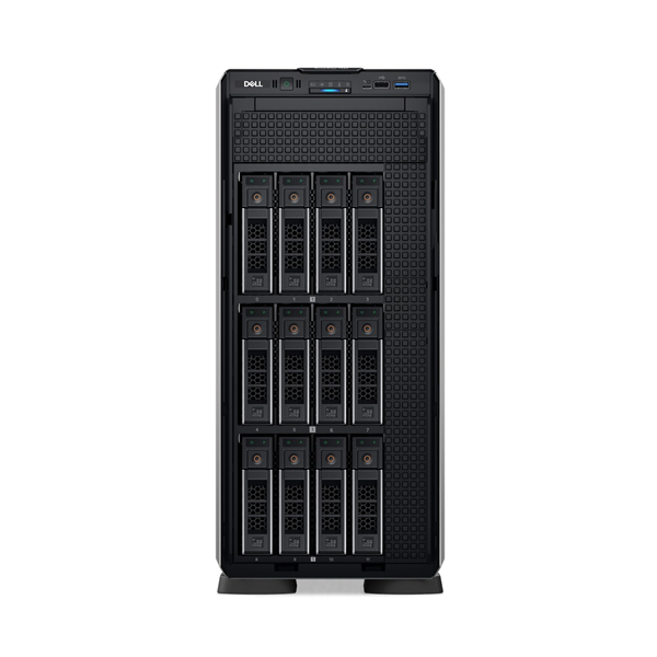 DELL ISG szerver - PE T560 torony (12x3.5"), 1x16C S4514Y 2.0GHz, 1x64GB, 1x4TB 7.2k SAS; H755, iD9 En., 2x1100W.