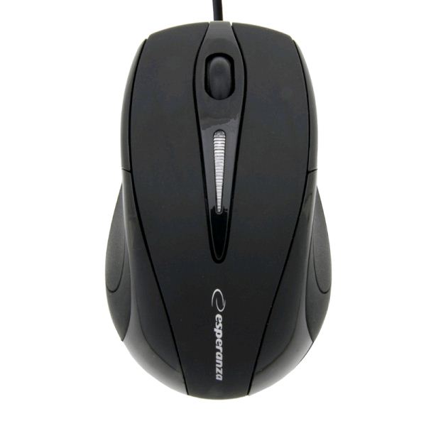 Esperanza EM102K optikai egér fekete USB