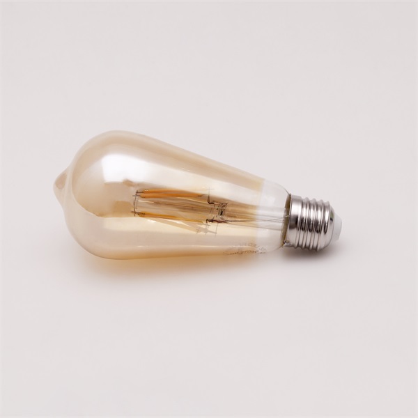 Iris Lighting Filament Bulb Longtip E27 ST64 6W/2700K/540lm aranyszínű LED fényforrás (ILFBST646W4000K)