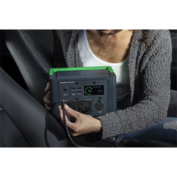 APC PPS330-GR OffGrid 330 332Wh Lítium-ion 230V hordozható akkumulátor állomás