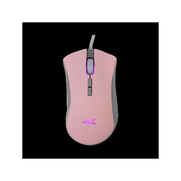 BARACUDA BGM-081P LOBSTER-P 6400 dpi 7D gamer egér  4 szín Pink  