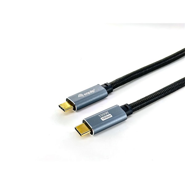 Equip Kábel - (USB-C 3.2 Gen1 to USB-C, apa/apa, fekete, 2m) (128357)