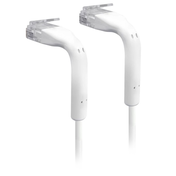Ubiquiti UniFi Cat6 UTP 30cm fehér patch kábel Ubiquiti UniFi Cat6 UTP 30cm fehér patch kábel