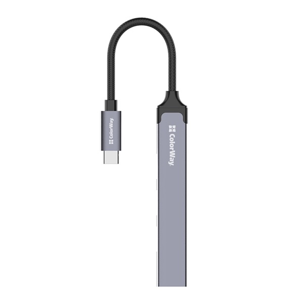 COLORWAY CW-HUB04 USB-elosztó  USB-C 4-B-1 USB2.0X3/USB3.0