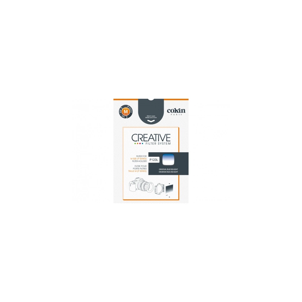 Cokin S filter P123L Gradual Blue B2 Light Cokin S filter P123L Gradual Blue B2 Light
