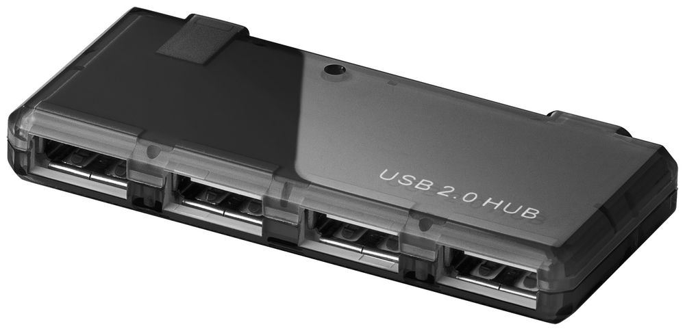 Goobay USB 2.0 Hub 4 port fekete Goobay USB 2.0 Hub 4 port fekete