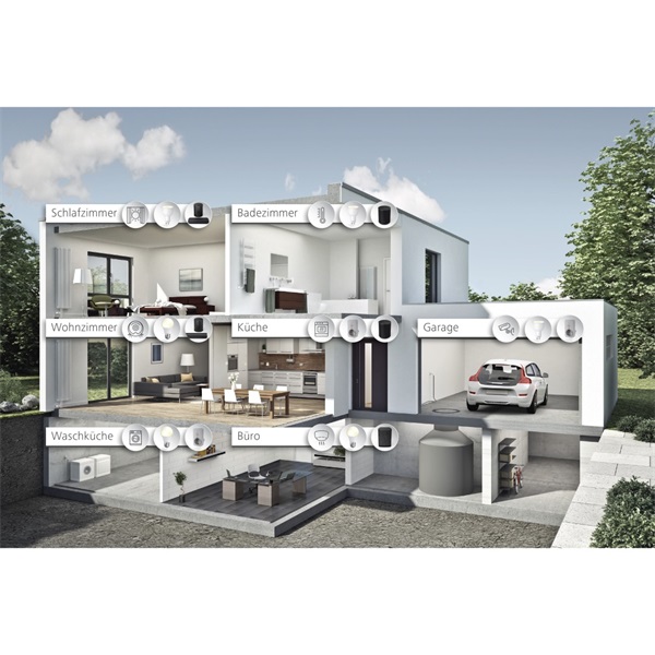 Hama okos Wi-Fi-s mozgásérzékelő fehér (176554) Hama okos Wi-Fi-s mozgásérzékelő fehér (176554)